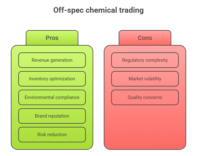 Off-spec chemical trading