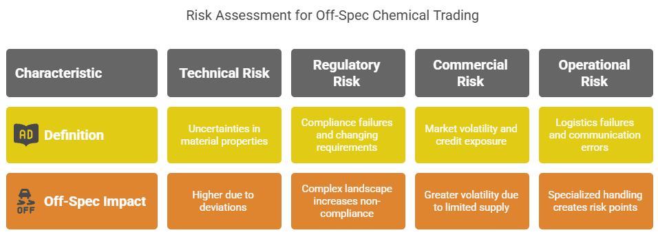 Risk Assessment for Off-Spec Chemical Trading