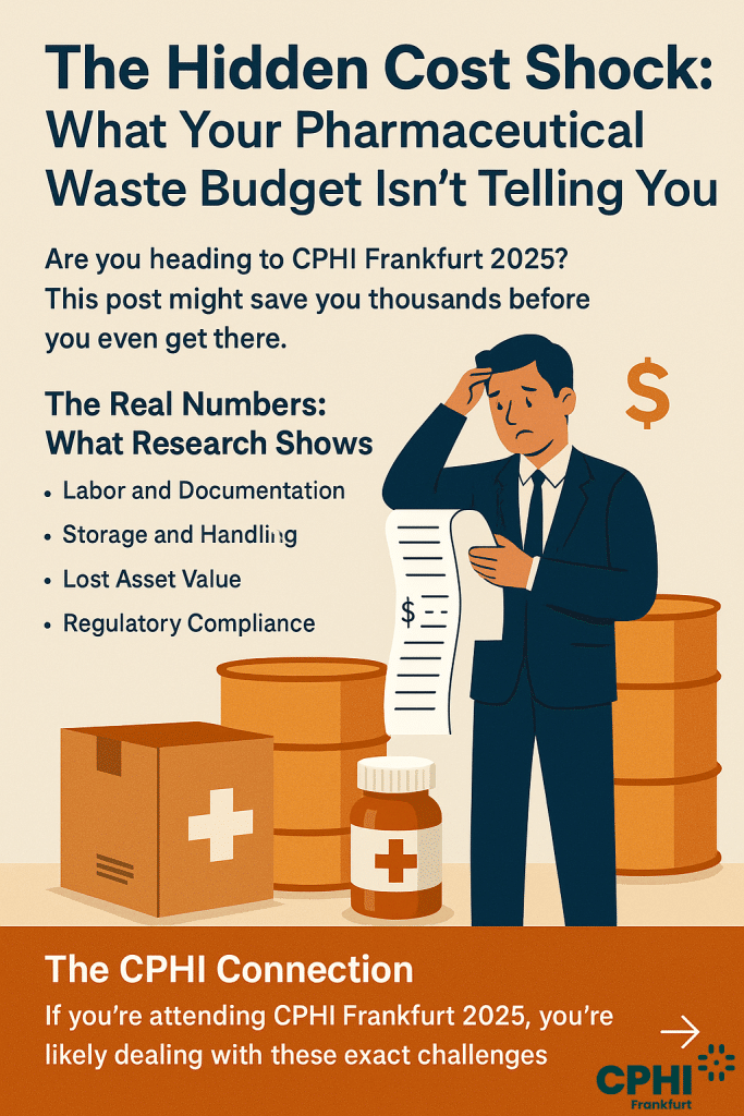 The Hidden Cost Shock What Your Pharmaceutical Waste Budget Isn't Telling You