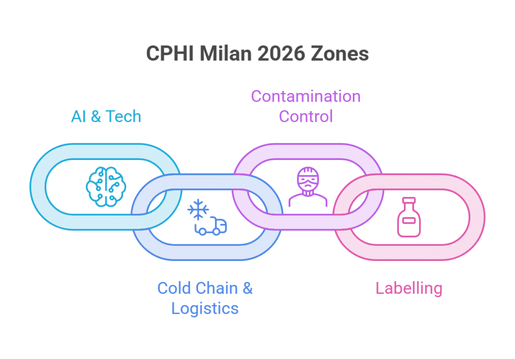 CPHI Milan 2026 Zones Ahead